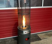 Flame-heaters op gas
